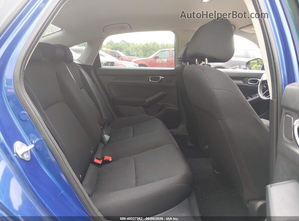 2HGFE2F21NH528490 2022 HONDA CIVIC Blue Вид наклейки з VIN-кодом