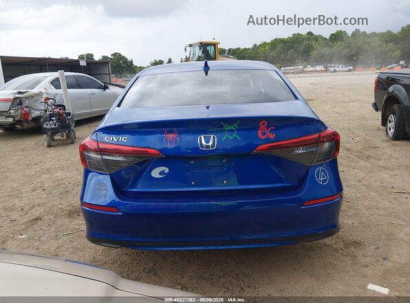 2HGFE2F21NH528490 2022 HONDA CIVIC Blue 
