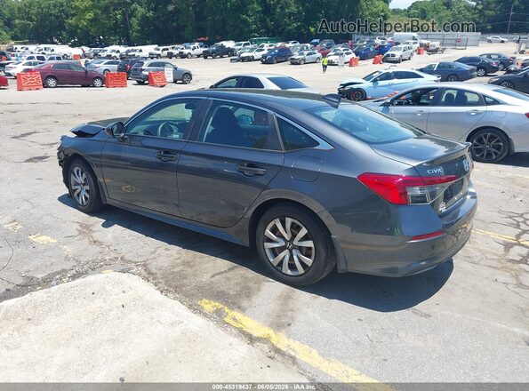 2HGFE2F21NH584364 2022 HONDA CIVIC Gray Հետևի ձախ
