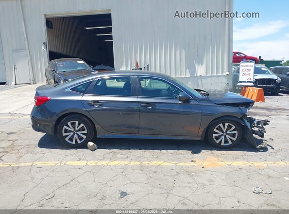 2HGFE2F21NH584364 2022 HONDA CIVIC Gray Սալոնի հետևի տեսք