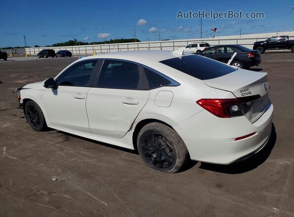2HGFE2F21NH590424 2022 HONDA CIVIC White Հետևի ձախ