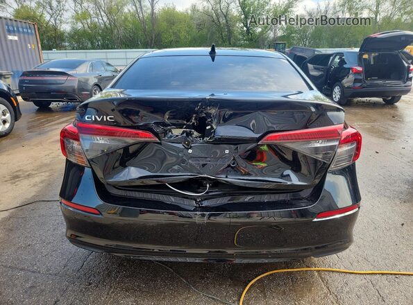 2HGFE2F21RH549300 2024 HONDA CIVIC Black Vista trasera