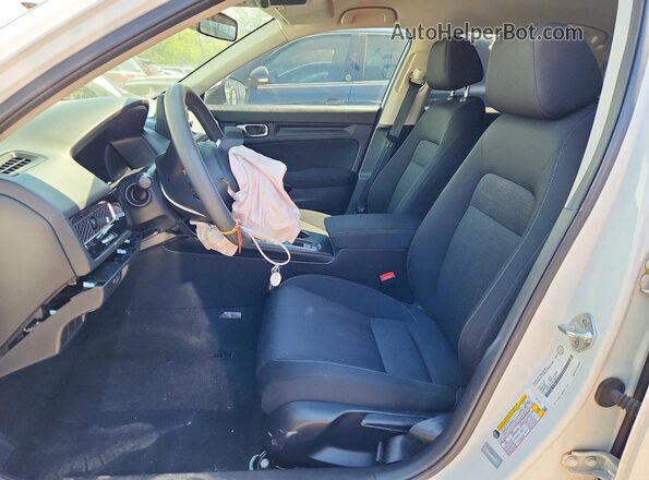 2HGFE2F21SH100981 2025 HONDA CIVIC White Front interior view