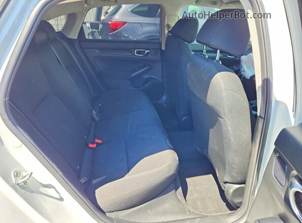 2HGFE2F21SH100981 2025 HONDA CIVIC White Rear seats view