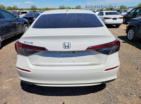 2HGFE2F21SH100981 2025 HONDA CIVIC White Rear view