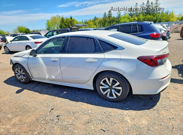 2HGFE2F21SH100981 2025 HONDA CIVIC White Rear left