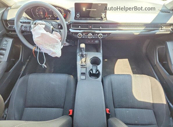 2HGFE2F21SH100981 2025 HONDA CIVIC White Dashboard view