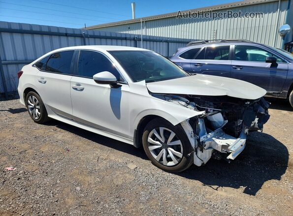 2HGFE2F21SH100981 2025 HONDA CIVIC White Front right