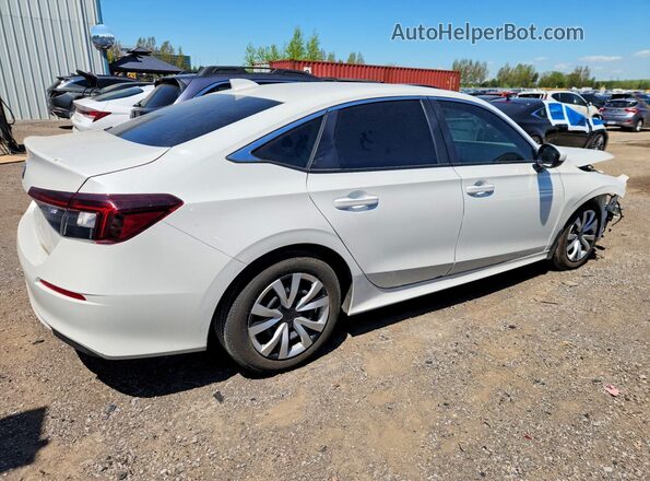 2HGFE2F21SH100981 2025 HONDA CIVIC White Rear right