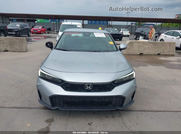 2HGFE2F21SH521986 2025 HONDA CIVIC Silver Սալոնի հետևի տեսք
