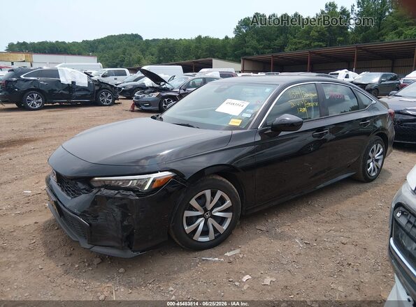 2HGFE2F21SH602518 2025 HONDA CIVIC Black Front left
