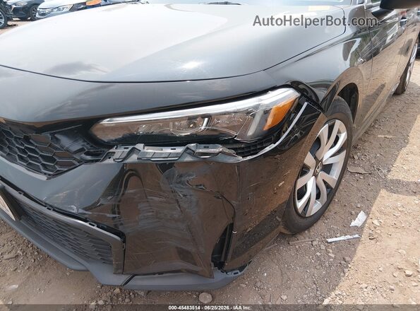 2HGFE2F21SH602518 2025 HONDA CIVIC Black Front view