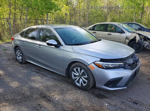 2HGFE2F22NH105272 2022 HONDA CIVIC Серебряный 
