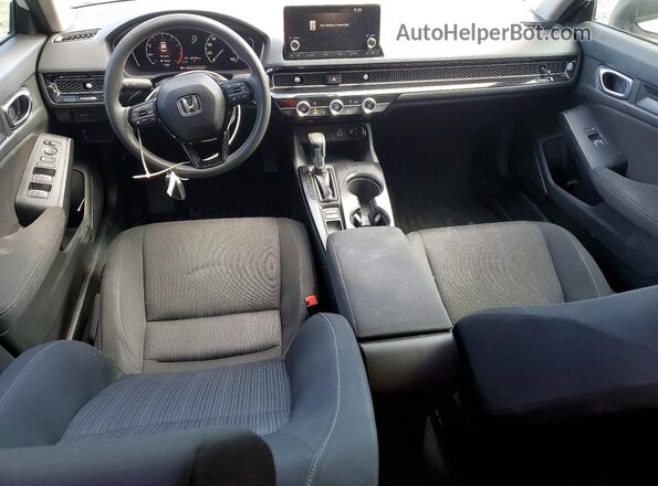 2HGFE2F22NH506627 2022 HONDA CIVIC White Widok deski rozdzielczej
