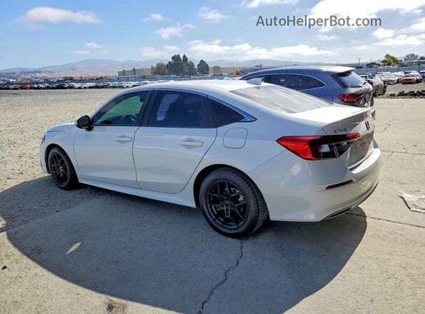 2HGFE2F22NH506627 2022 HONDA CIVIC White Tył lewy