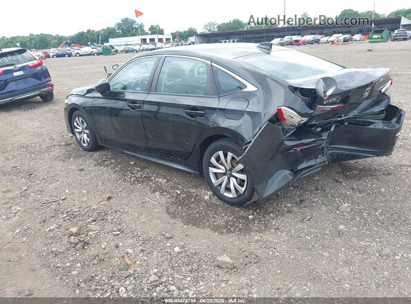 2HGFE2F22NH520334 2022 HONDA CIVIC Black Tył lewy
