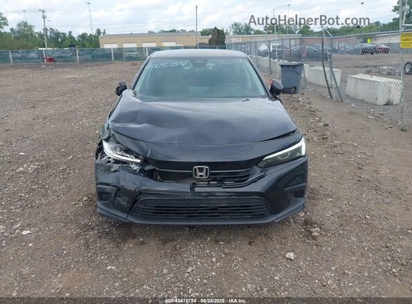 2HGFE2F22NH520334 2022 HONDA CIVIC Black Widok zestawu wskaźników