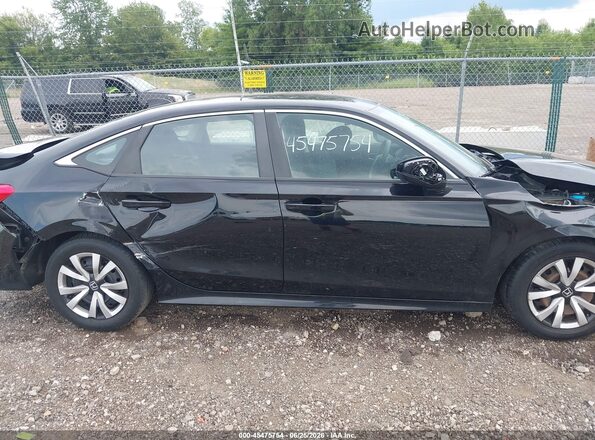 2HGFE2F22NH520334 2022 HONDA CIVIC Black Widok wnętrza z tyłu