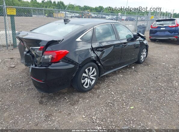 2HGFE2F22NH520334 2022 HONDA CIVIC Black Tył prawy