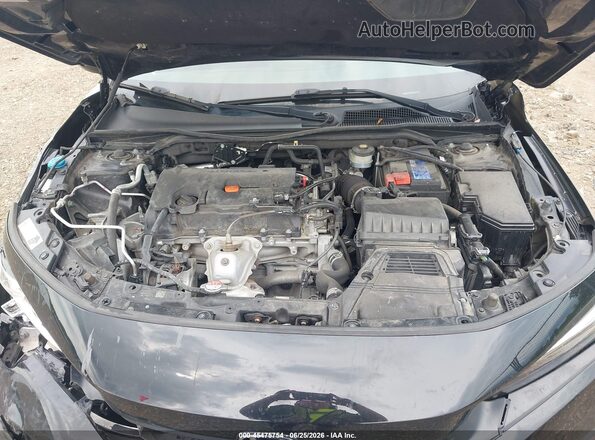 2HGFE2F22NH520334 2022 HONDA CIVIC Black Widok z tyłu