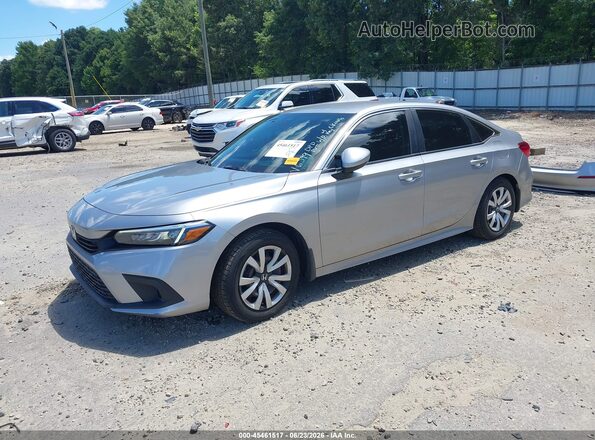 2HGFE2F22NH526599 2022 HONDA CIVIC Gray Front left