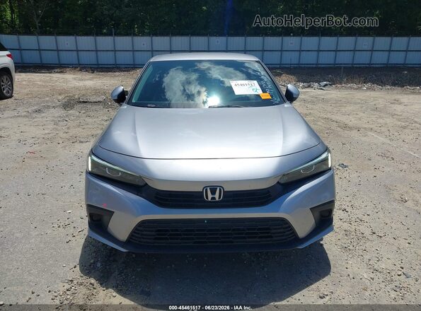 2HGFE2F22NH526599 2022 HONDA CIVIC Gray Rear interior view