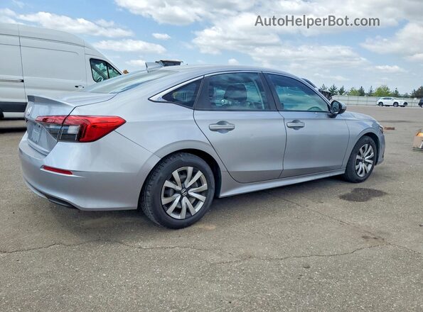 2HGFE2F22NH532161 2022 HONDA CIVIC Silver Tył prawy