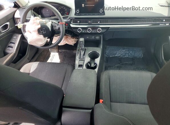 2HGFE2F22NH532161 2022 HONDA CIVIC Silver Widok deski rozdzielczej