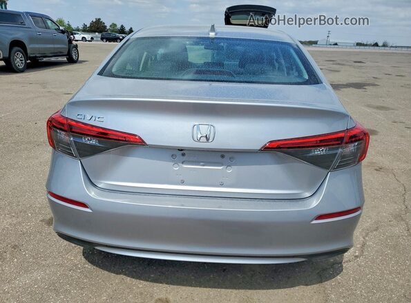 2HGFE2F22NH532161 2022 HONDA CIVIC Silver Widok z tyłu