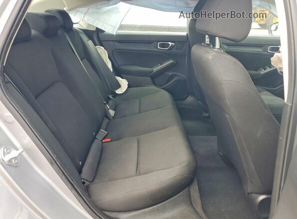 2HGFE2F22NH532161 2022 HONDA CIVIC Silver Widok tylnych siedzeń