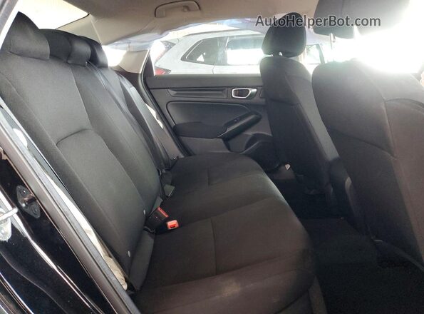 2HGFE2F22RH537477 2024 HONDA CIVIC Black უკანა სავარძლების ხედი