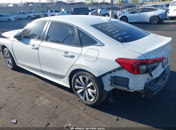 2HGFE2F22RH592592 2024 HONDA CIVIC White Задня ліва чверть