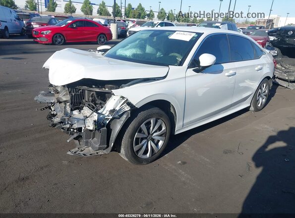 2HGFE2F22RH592592 2024 HONDA CIVIC White Передня ліва чверть