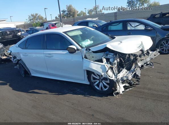 2HGFE2F22RH592592 2024 HONDA CIVIC White Вид задньої частини салону