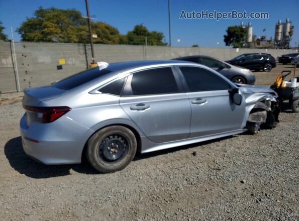 2HGFE2F22SH580724 2025 HONDA CIVIC Silver უკანა მარჯვენა