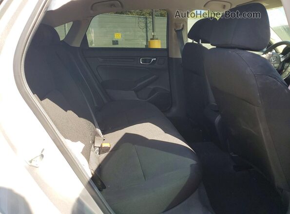 2HGFE2F22SH580724 2025 HONDA CIVIC Silver უკანა სავარძლების ხედი