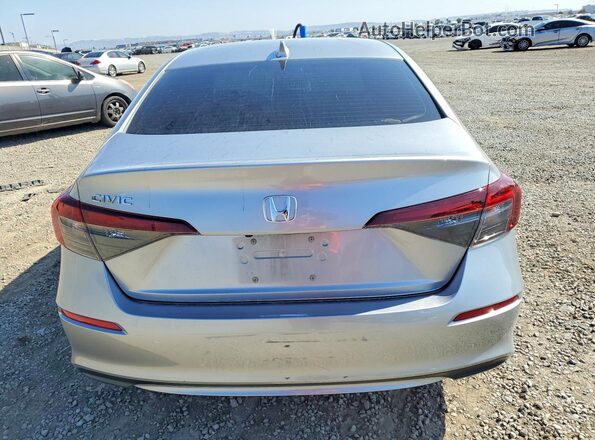 2HGFE2F22SH580724 2025 HONDA CIVIC Silver უკანა ხედი