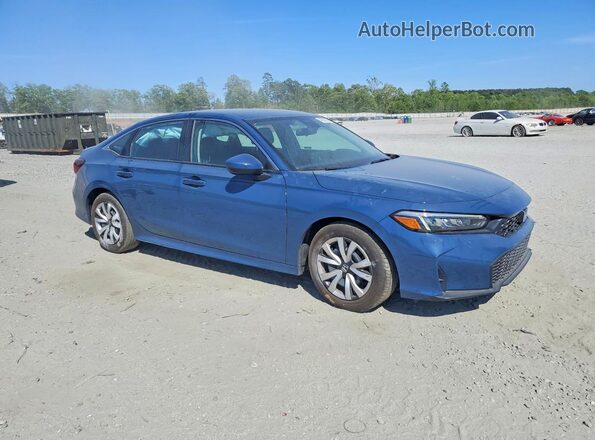 2HGFE2F22SH582523 2025 HONDA CIVIC Blue წინა მარჯვენა