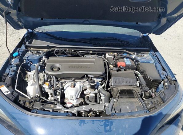 2HGFE2F22SH582523 2025 HONDA CIVIC Blue უკანა სალონის ხედი