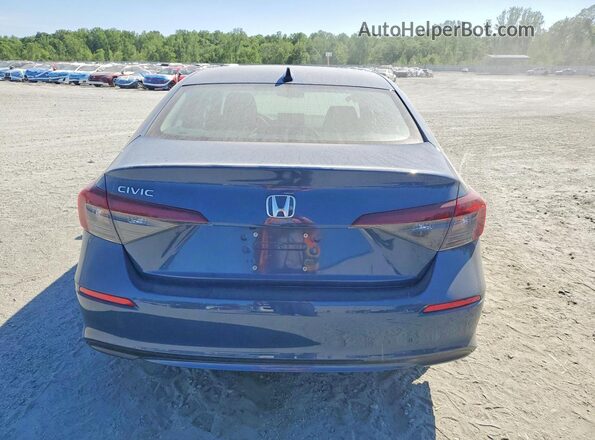 2HGFE2F22SH582523 2025 HONDA CIVIC Blue უკანა ხედი