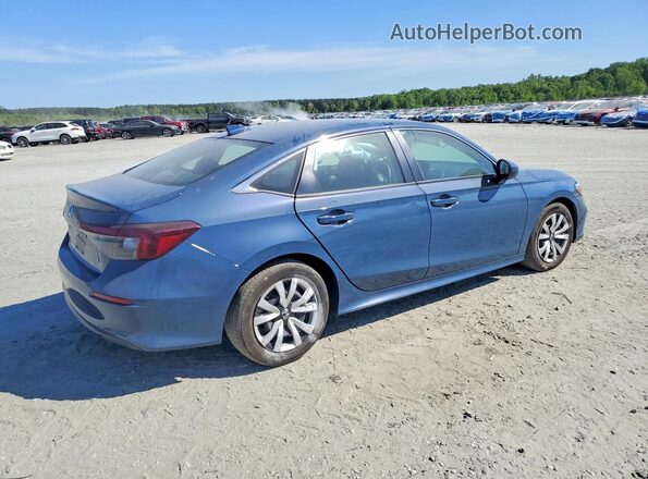 2HGFE2F22SH582523 2025 HONDA CIVIC Blue უკანა მარჯვენა