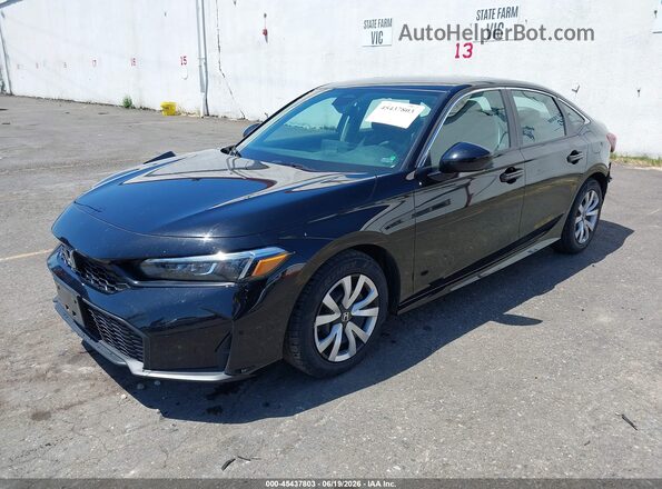 2HGFE2F22SH601619 2025 HONDA CIVIC Black Front left