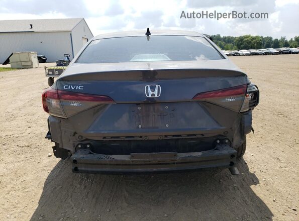 2HGFE2F23SH543262 2025 HONDA CIVIC Gray Rear view