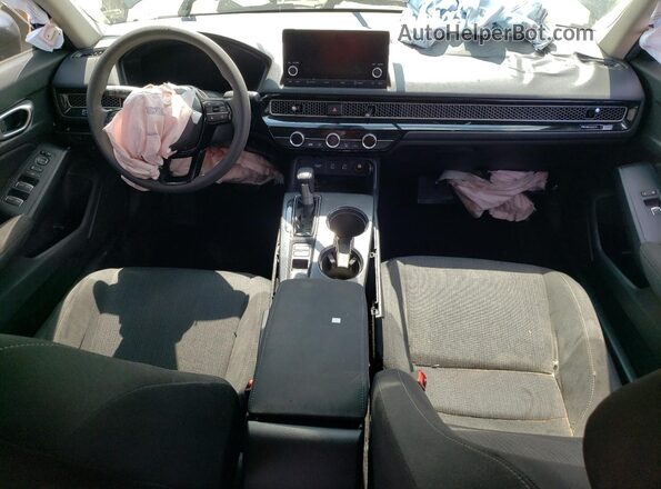2HGFE2F23SH543262 2025 HONDA CIVIC Gray Dashboard view