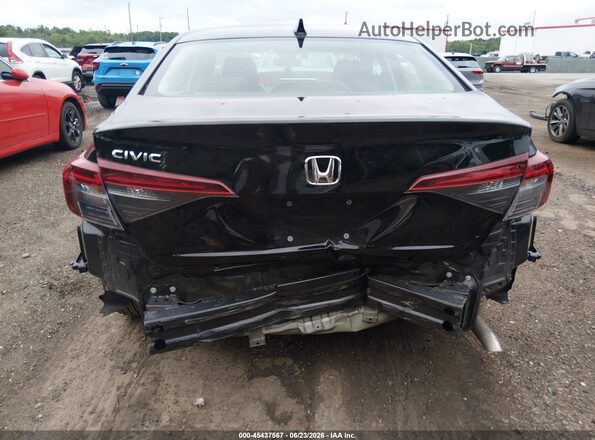 2HGFE2F23SH600611 2025 HONDA CIVIC Black Front view
