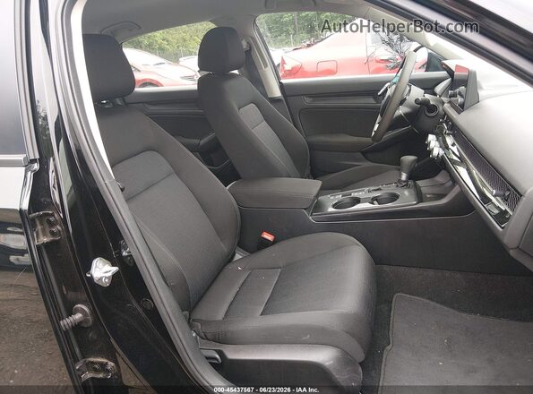 2HGFE2F23SH600611 2025 HONDA CIVIC Black Front interior view