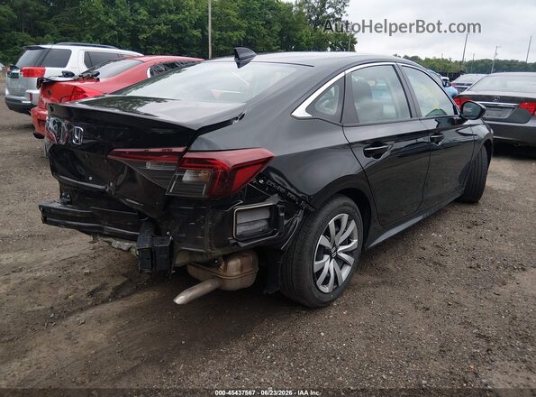 2HGFE2F23SH600611 2025 HONDA CIVIC Black Rear right