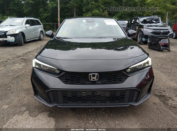 2HGFE2F23SH600611 2025 HONDA CIVIC Black Rear interior view