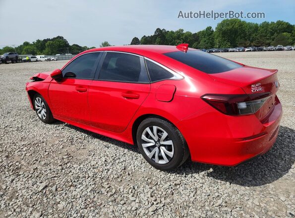 2HGFE2F23TH533476 2026 HONDA CIVIC Red Trasero izquierdo