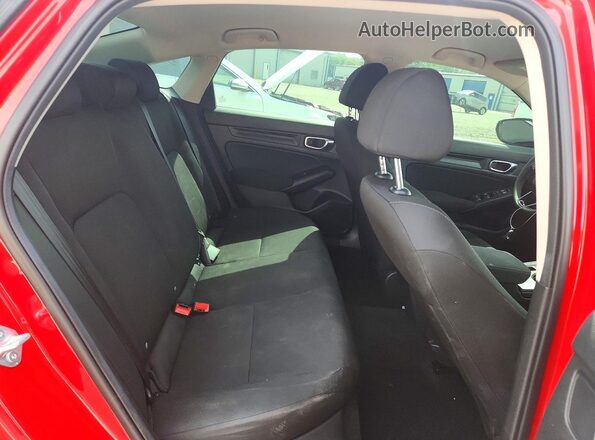 2HGFE2F23TH533476 2026 HONDA CIVIC Red Vista de los asientos traseros